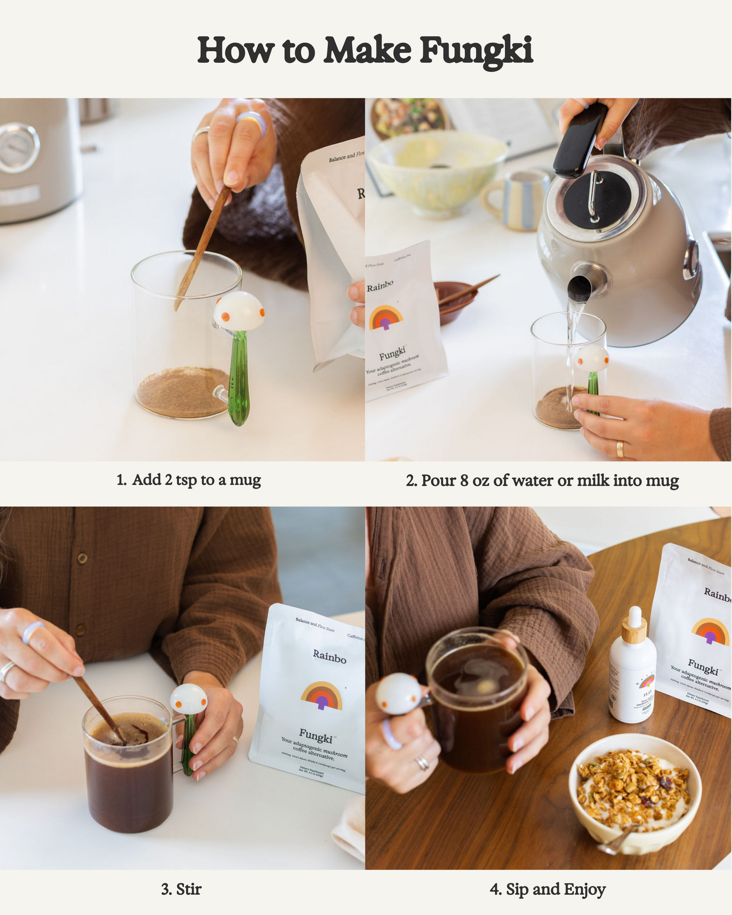 Fungki - Herbal Mushroom Coffee Alternative